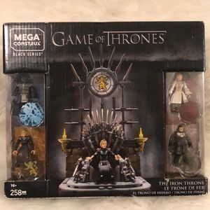 Game of Thrones Mega Construx Black Series/NIB